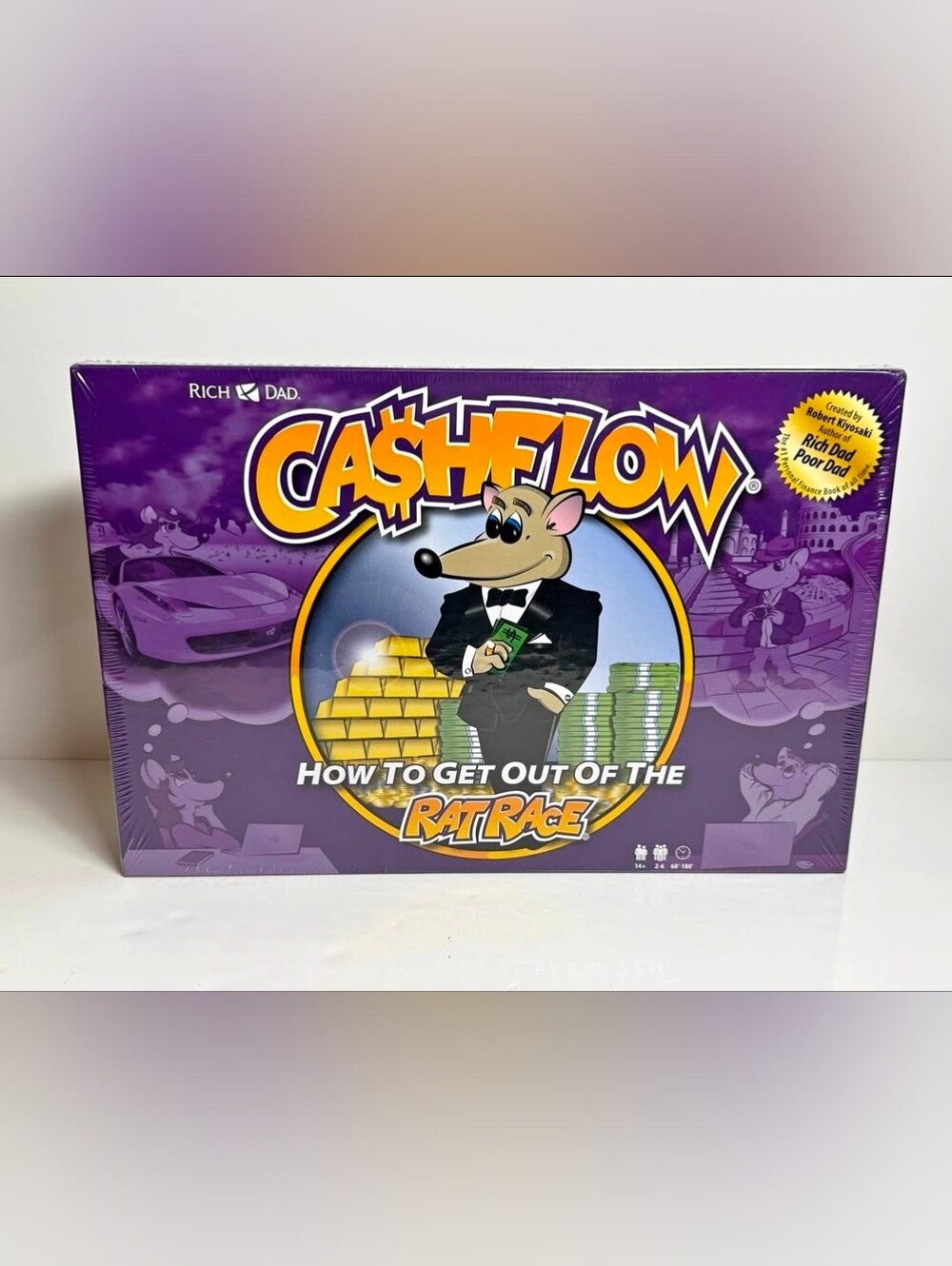 Rich Dad Cashflow Board Game - How to Get Out of the Rat Race